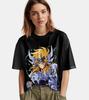 Saint Seiya T-shirt Glacier T-shirt Anime Printed T-shirt for Men Women Summer Cotton Comfortable Loose Fashion Short Sleeve Top