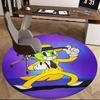 Looney Tunes Chair Mat   Round Carpet for Home Decor, Office Use, Gift Idea   Suitable for Bedroom, Living Room, s0135b