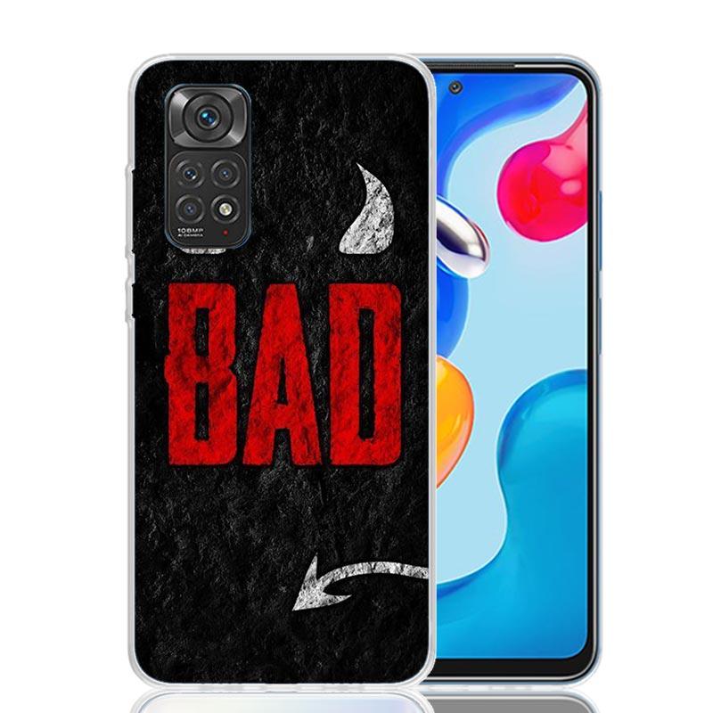 Devil Bad Boy Anime Phone Case For Xiaomi Redmi Note 15 14 13 12S 12 Pro Plus 11S 11E 11 11T 10S 10 Art Soft Pattern Cover Redmi
