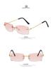 Kedun Frameless Sunglasses: Stylish 2021 Trend, Euro-American Fashion for Women