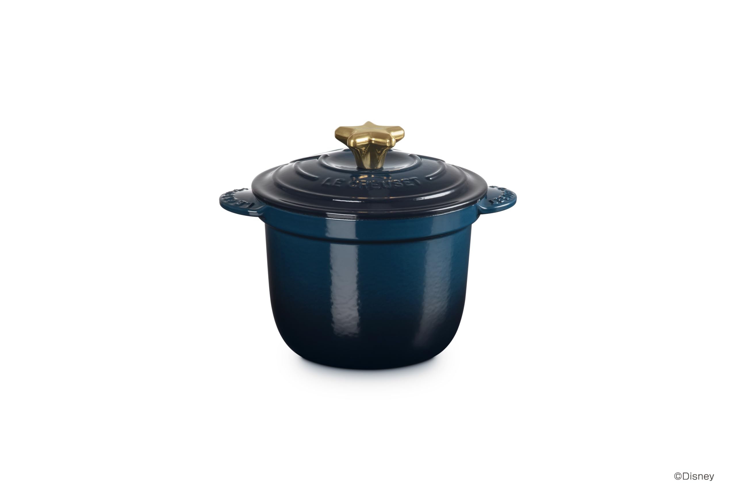 

Le Creuset Mickey Mouse Enamel Cast Iron Every Oven and Dishwasher Safe Japanese Pot/Cocotte 18 (Start Knob) [Official Product]