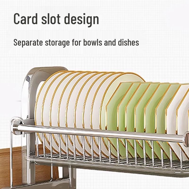 Yingbai 3-Tier Aluminum Dish Drying Rack