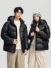 Men's 2025 Winter Down Jacket - White Duck Down, Casual Warm Outerwear for Men