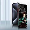 Funda Back Phone Cover Case for Xiaomi Redmi Note 14 11 9S 14C A4 13C 10 12 13 Pro Plus Anime Demons Slayer