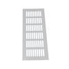Aluminium Air Vent 150 To 400 Mm Silver Louvred Grill Ventilation Grille Cover Breathable Shoebox Wardrobes Home Door Mesh