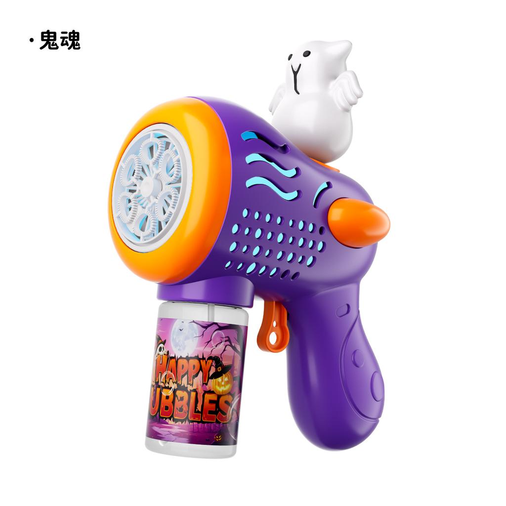 Christmas Bubble Machine Automatic Bubble Blowing Gun Holiday Children's Toy Gift Christmas Eve Gift