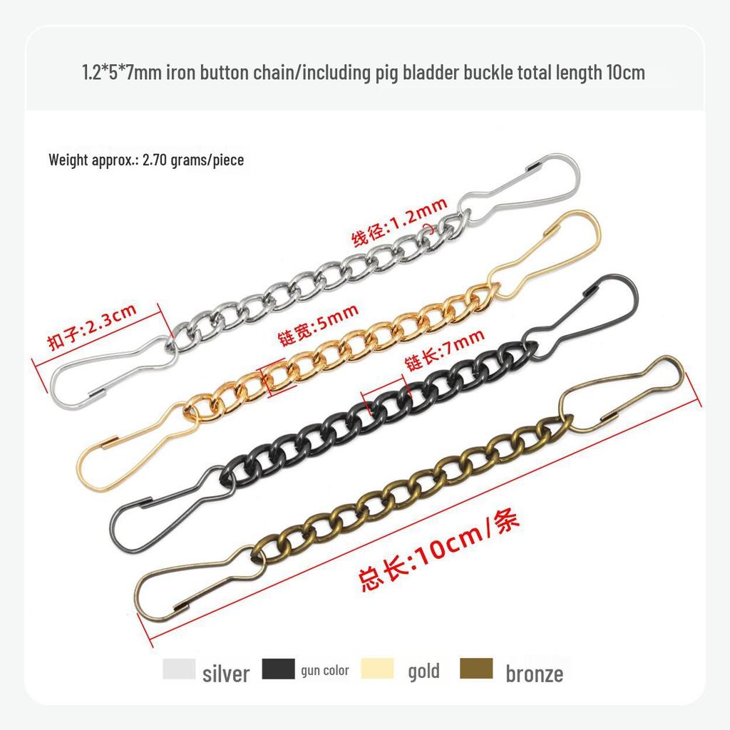 Buckle Twist Chain for DIY Jewelry & Hanging Signs