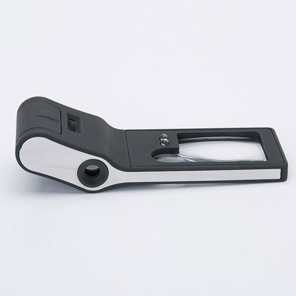 Battery Powered 3X Magnifying Glass Handheld Reading Magnifier  Optical Instruments