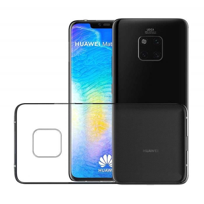 Coque - Phonillico® - Huawei MATE 20 PRO - Gel TPU - Silicone Souple - Ultra Fine