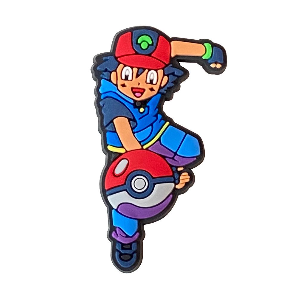 Puha Gumi Pokémon Virágos Klumpa Cipőcsatok