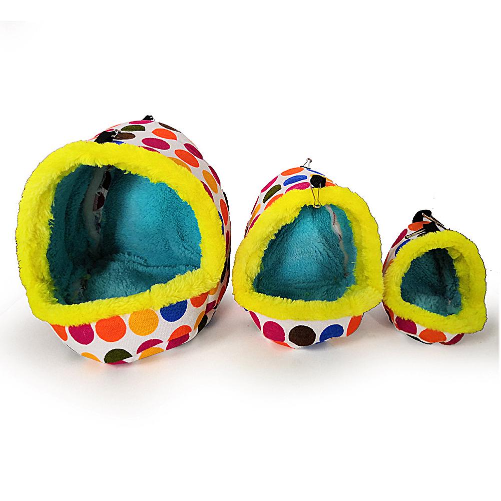 Buy Warm Cotton Pet Bed Hamsters Hanging Hammock Winter and Autumn