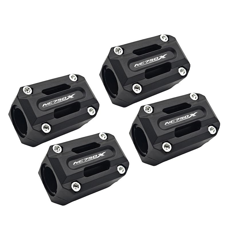 For Honda NC750x NC 750x NC750 X 2017-2025 2025 Motorcycle Accessories Crash Bars Decorative Block Engine Guard Bumper Protector