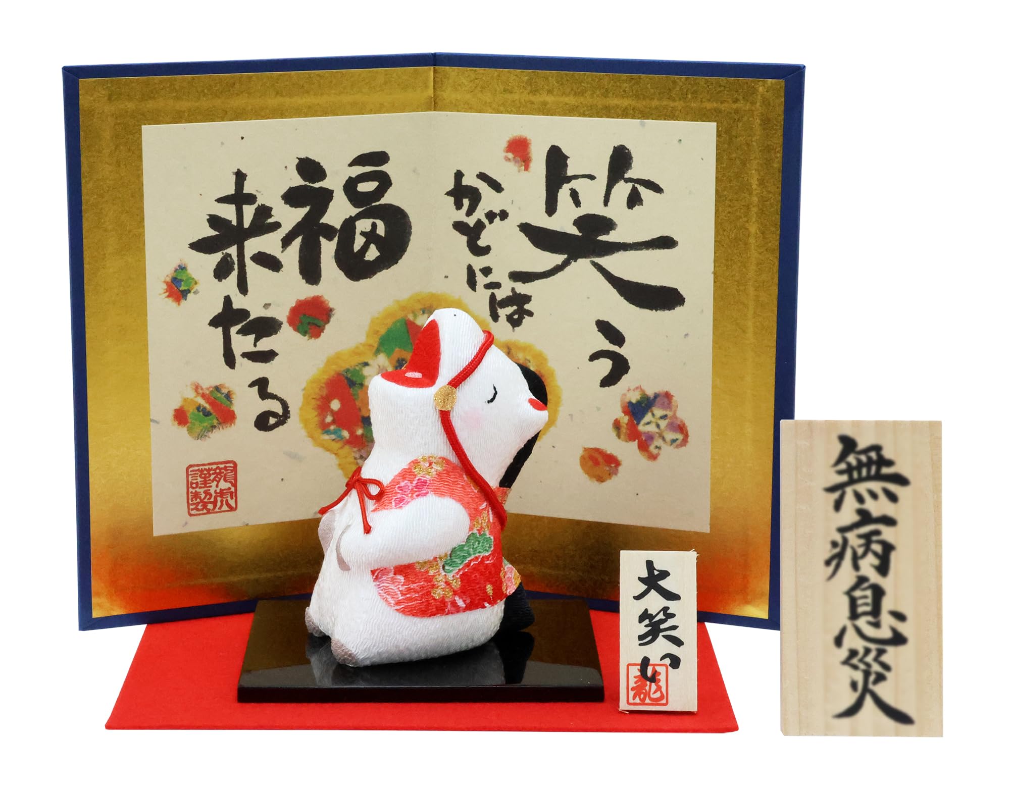 

Осака Чосейдо Зодиак Лошадь Новый Включает Бесплатную Оригинальную Деревянную Бирку Орнамент Лошадь Большой Смех, Орнамент, Орнамент Года, Чиримэн, (Отправлено отдельно),