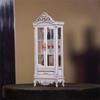 1/12 Dollhouse Vintage Simulation Storage Cabinet Display Cupboard Model Doll Home Living Room Wine Cabinet Furniture Decor Toy