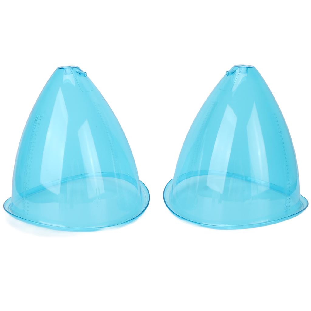 2pcs Cupping Therapy Cup Set Suction Massage Vacuum Therapy Machine Accessories for
