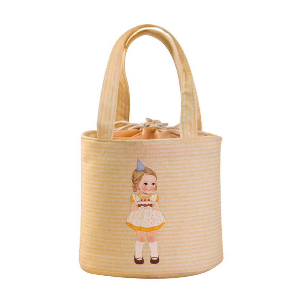 Ланч-бокс милая кукла термоизолированная сумка-холодильник сумка-бенто контейнер 618₽