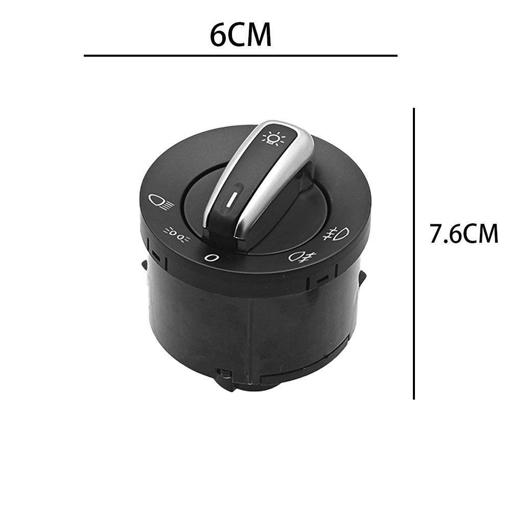 5ND941431A: Headlight & Fog Light Control Switch for VW Jetta/Golf Neutral
