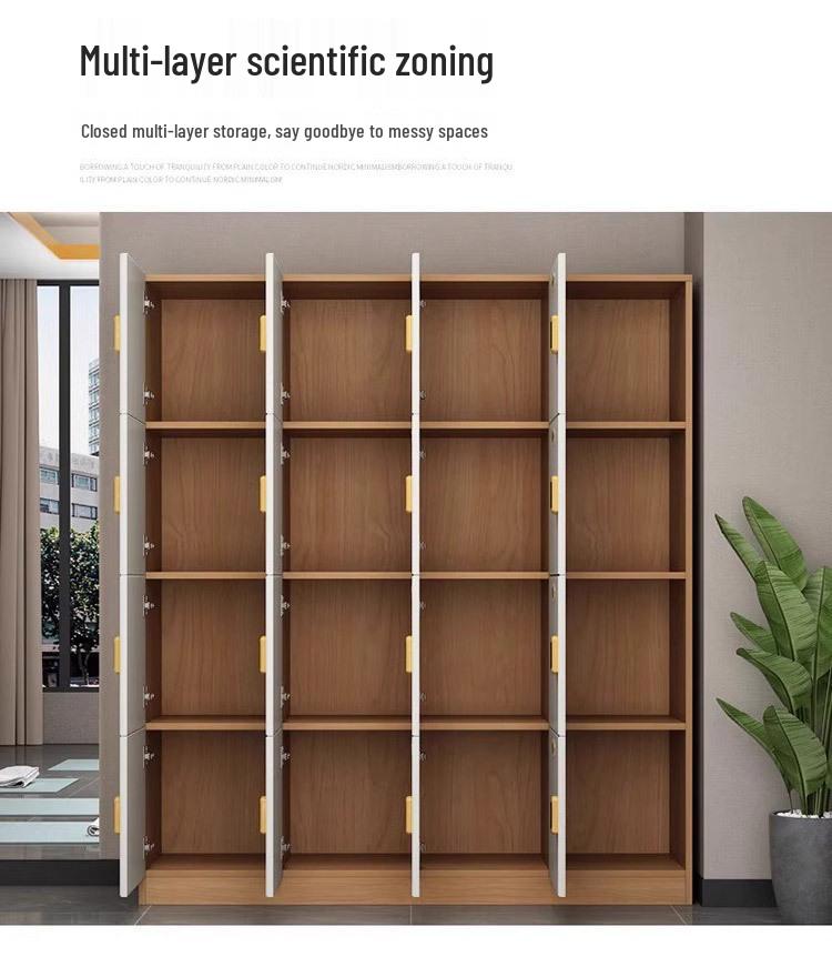 Password Lock Wooden Changing Room Locker for Yoga Studios, Gyms, and Baths