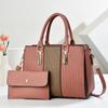 New PU Leather Women's Handbag Stylish and Versatile Women's Shoulder Bag Large-capacity Womens Commuter Casual Tote Bags