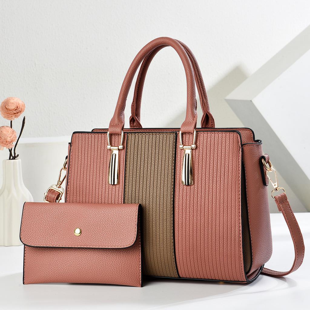 New PU Leather Women's Handbag Stylish and Versatile Women's Shoulder Bag Large-capacity Womens Commuter Casual Tote Bags