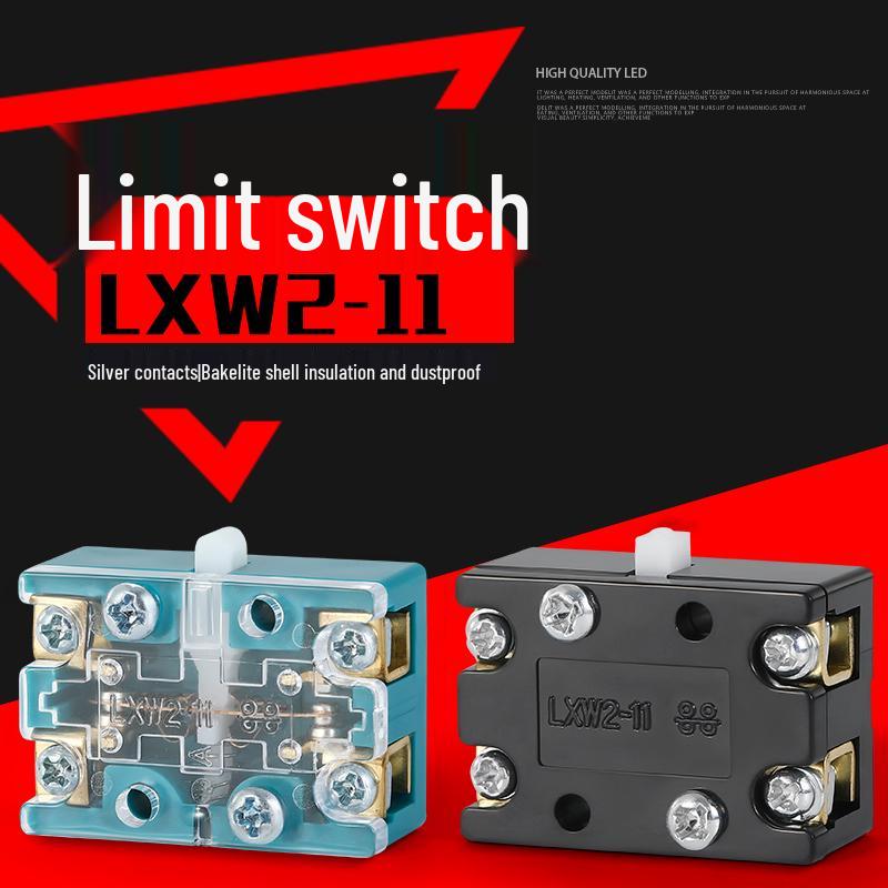 LXW2-11 Travel Limit Jog Micro Switch with Silver Contacts for Machine Tools