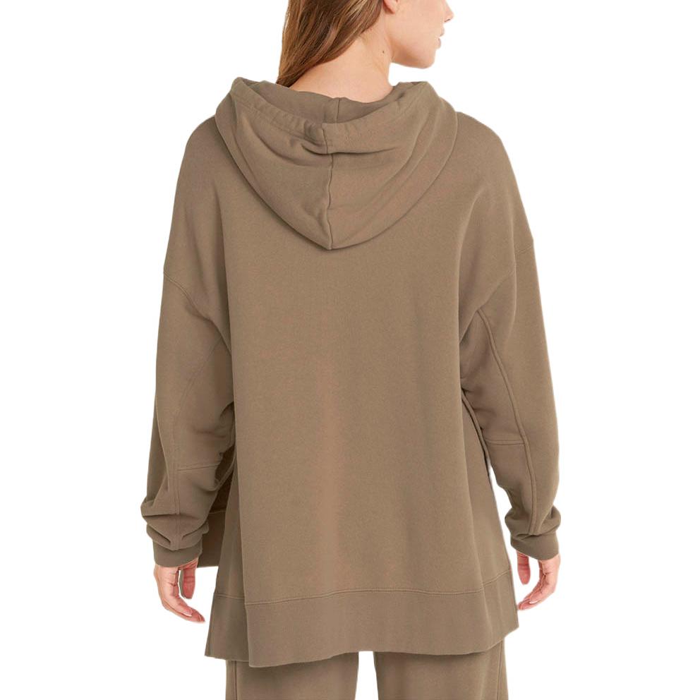 PUMA Sweatshirts Women's Brown Hooded Moderate Regular 533421-63