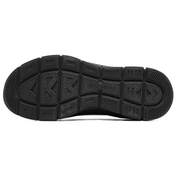 Skechers Modern DLux Sports Comfortable Durable Breathable Low-Top Casual Shoes Women Sneaker Black 158579-BBK