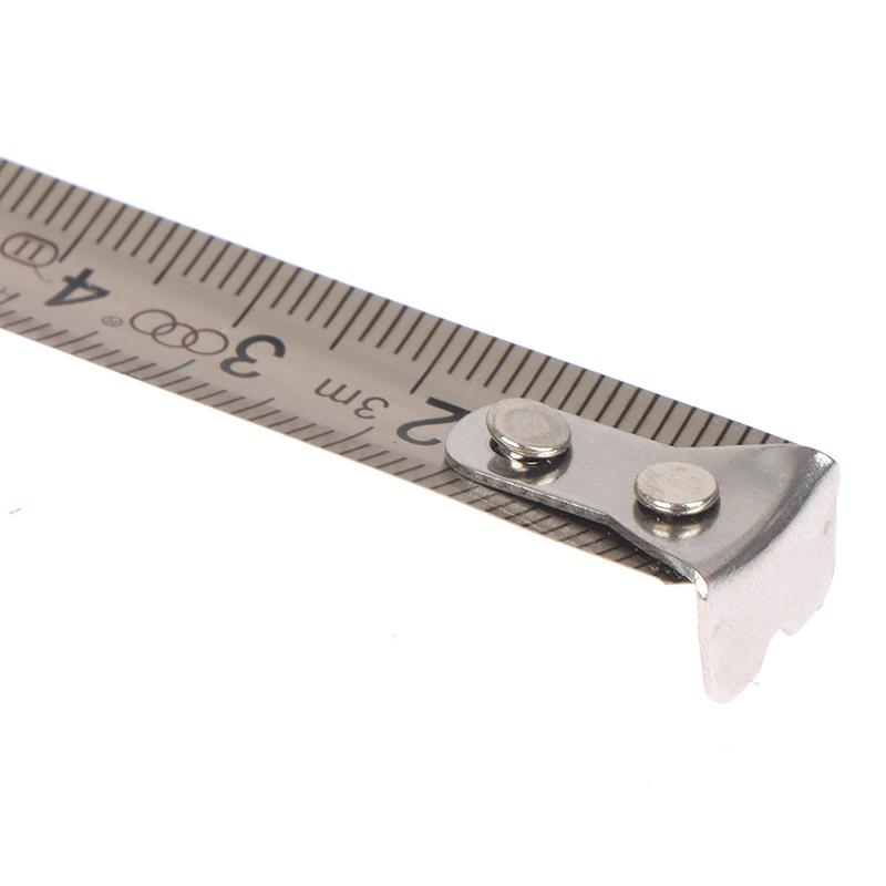 2/3 meter Einziehbares Linealband Tragbares Mini-Metall-Zuglineal Maßband