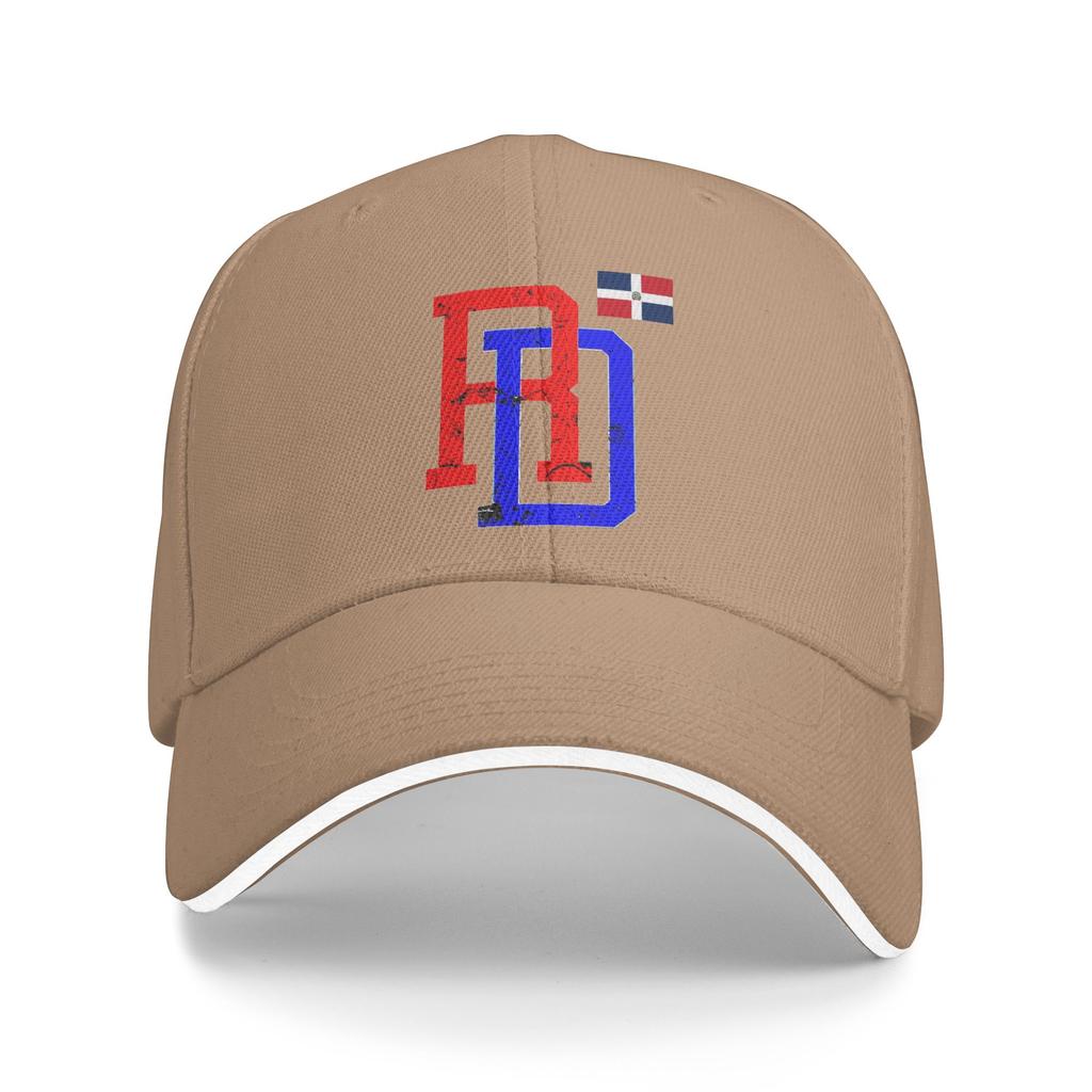 Dominican Republic RD Flag Pride Baseball Cap  Hiking Fishing Classic Print Sun Trucker Hat Female Male Adjustable Snapback Cap