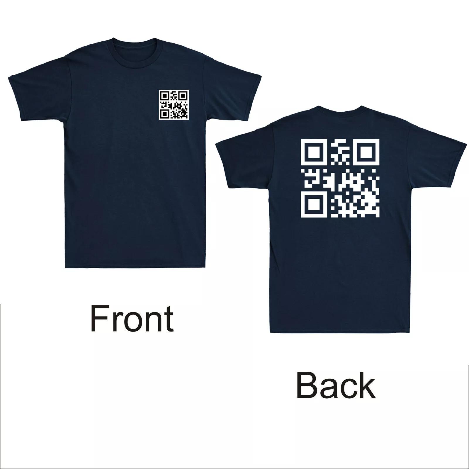 

Fuc K You Q R Code Funny QR Code Meme Jokes Offer Gifts Before and After Men s T-Shirts Women s Fashion Streetwear M
