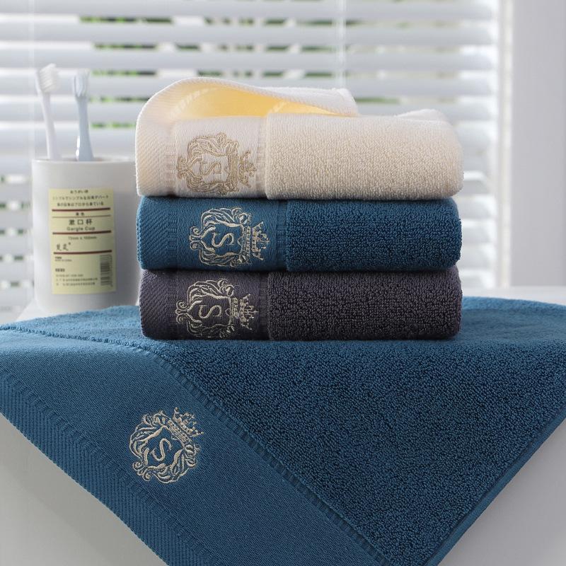 Pure Cotton Towel Face Towel for Gift Advertising Thicken Towel Embroidery