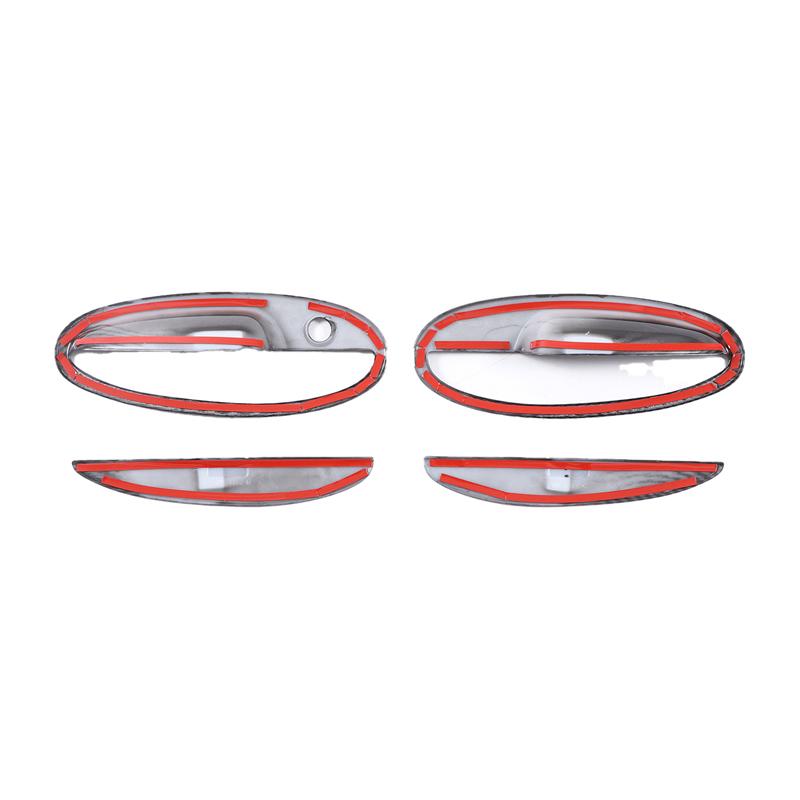 For Chevrolet Corvette C5 1998-2004 ABS Carbon Fiber Car Door Handle Cover Protective Sticker Car External Accessories