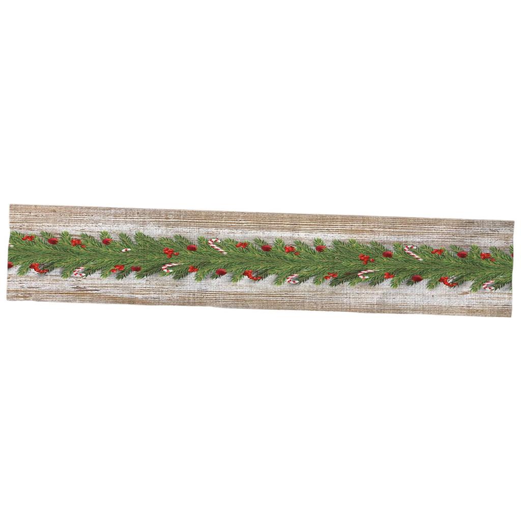 Table Cover Linen Washable Desk Runner for Party Dresser Room Farmhouse Decoration