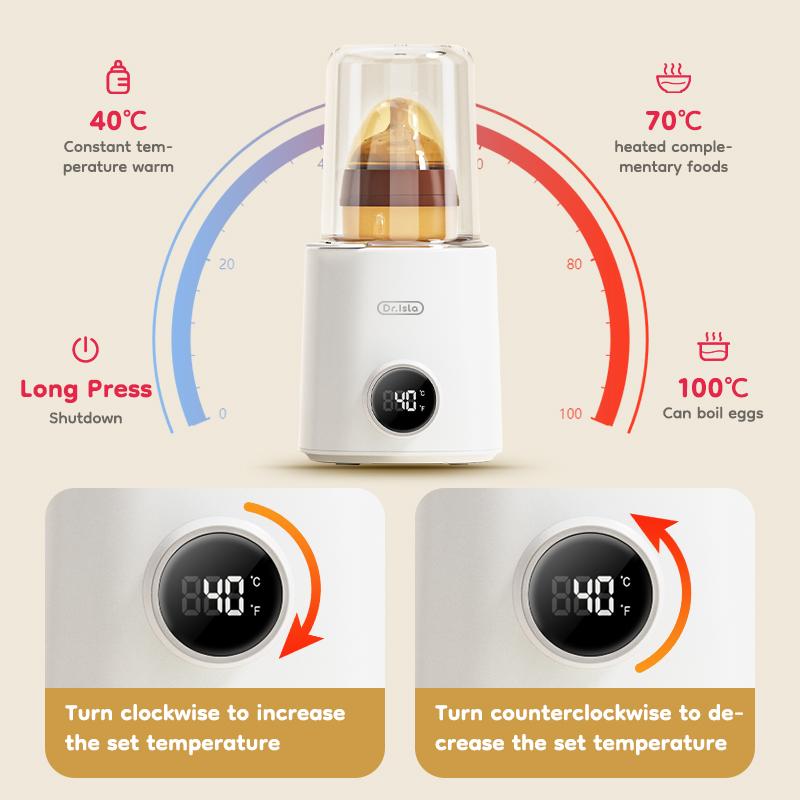 Baby Milk Warmer Sterilizer Multifunction Fast Milk Bottle Warmers Temperature Control Bottle Warmer Newborn Accessories