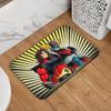 Custom Goldorak Grendizer Goldrake UFO Robot Doormat Anti-Slip Bath Kitchen Mat Bedroom Balcony Door Floor Entrance Carpet Rug
