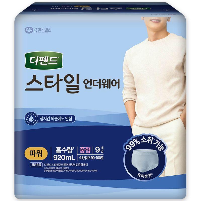 Depend Style Underwear Power Medium 9ct X 4