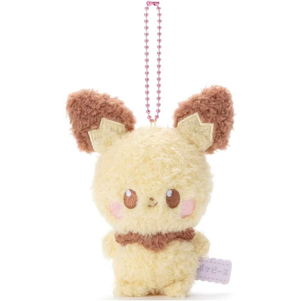 Takaratomy A.R.T.S Pocket Monster Pichu Plush Ball Chain Mascot 12cm Height