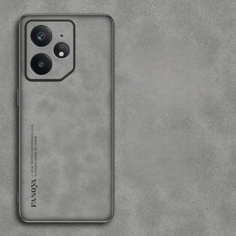 For Realme NEO 7 GT 7 Pro Luxury Skinsheep Leather Hard Case for Realme NEO7 GT7pro 6 T NEO 6 SE Protect Shockproof Matte Silicone Bumper