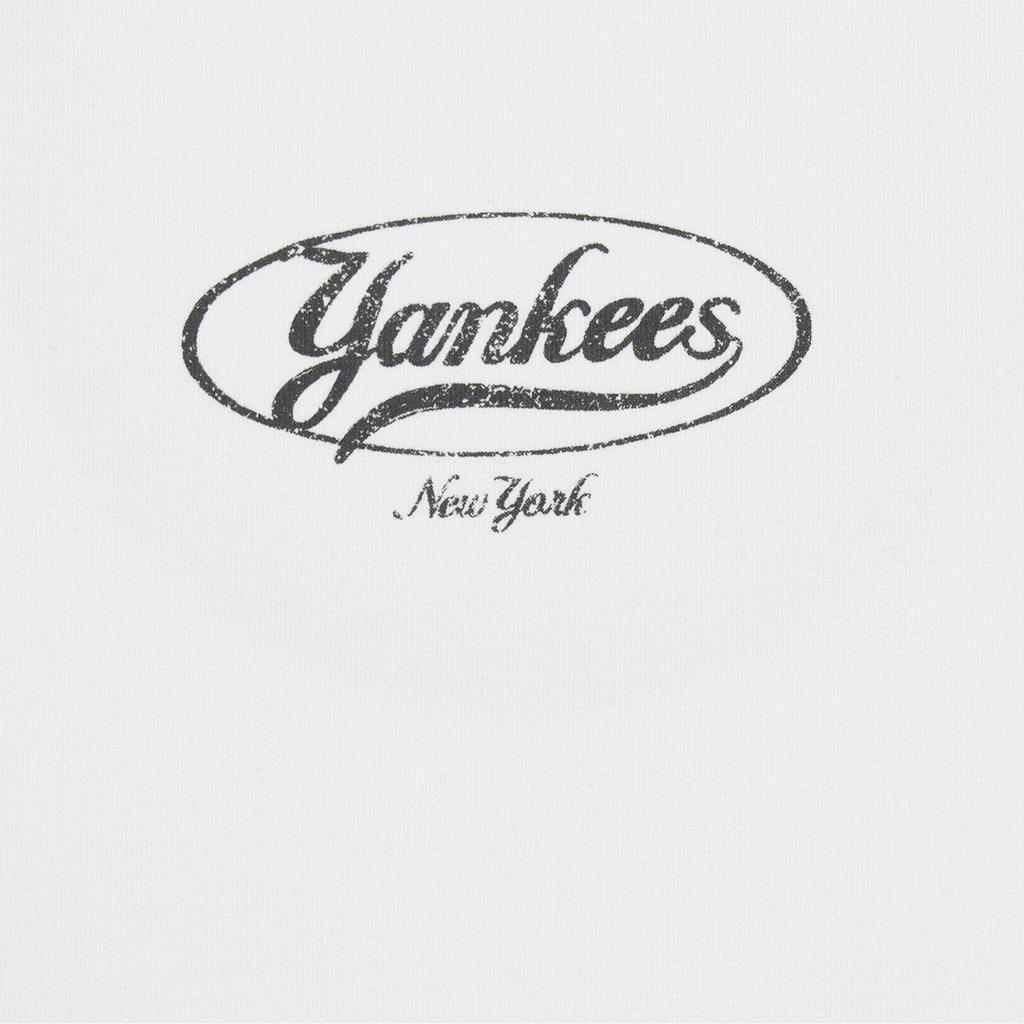 New MLB New York Yankees T Shirts Women's White 3FTSN0243-50IVS