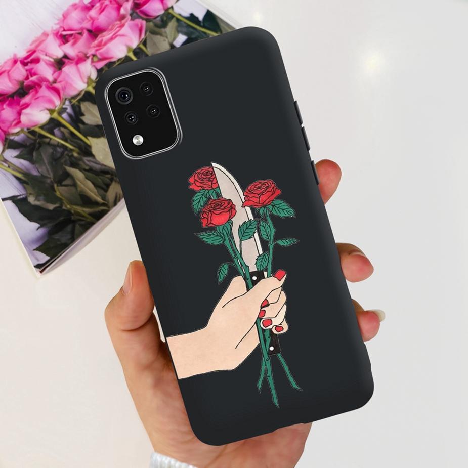 For LG K42 Case LM-K420 LMK420H Cute Fashion Painted Cover Soft Silicone Phone Case For LG K42 K 42 LGK42 Back Cover 6.6'' Coque