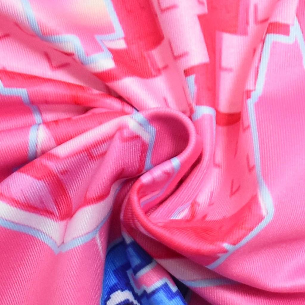 26249 Girls Steal a Brainrot 67 Printed Ruffle Casual Dress