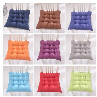 Thickened Cushion Home Straps Non-slip Winter Chair Cushion Chair Cushion Office Sedentary Student Stool Butt Cushion