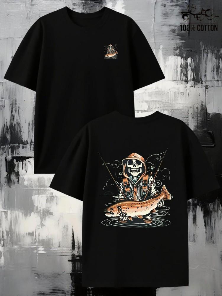 Reaper Fishing Unique T-Shirt for Outdoor Enthusiasts Bold and Stylish - Fashion Unisex T-Shirt
