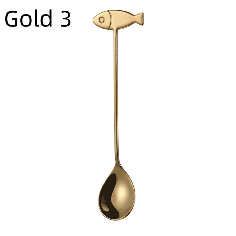 Chic and Fun Cat Shaped Spoon in 304 Stainless Steel for Dessert Delights