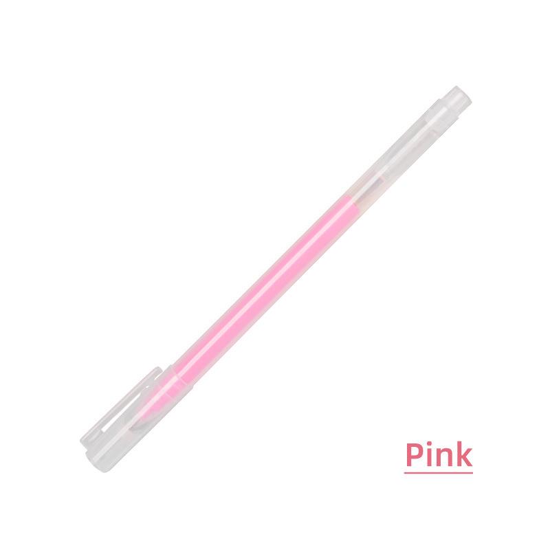 

Многофункциональный карандаш для придания формы бровям и подводке для глаз с точностью микроблейдинга розовый