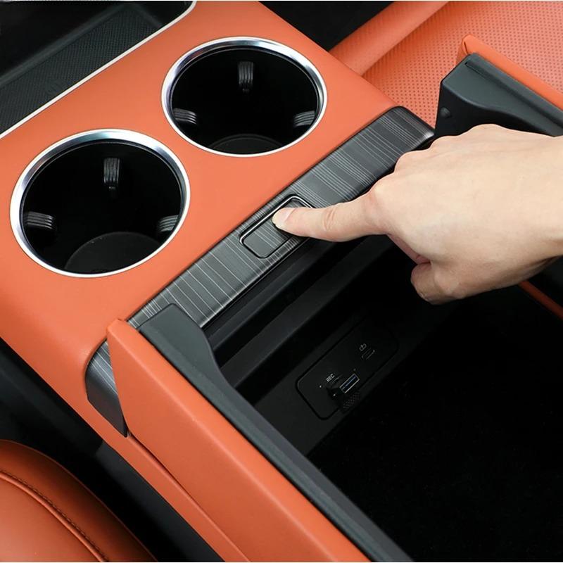 For Lixiang Li L6 L7 L8 L9 Car Center Console Armrest Box Decorative Stickers Switch Button Patches Auto modified Accessories