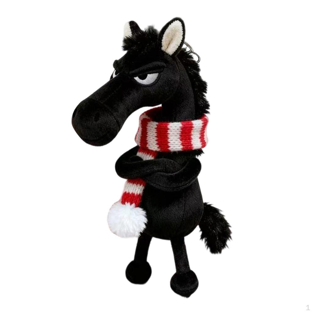 Horse Toy Keychain Decor Chinese Year Decoration