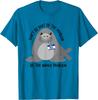 Sei Nicht Teil des Problems Lustige Robbenkunst Unisex T-Shirt
