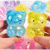 Fidget Bär Knete Spielzeug Squishy Glitzer Maltose Knete Spielzeuge Weicher Bär Sensorik Spielzeug Anti Stress Fidget Dekompression Knete Spielzeug