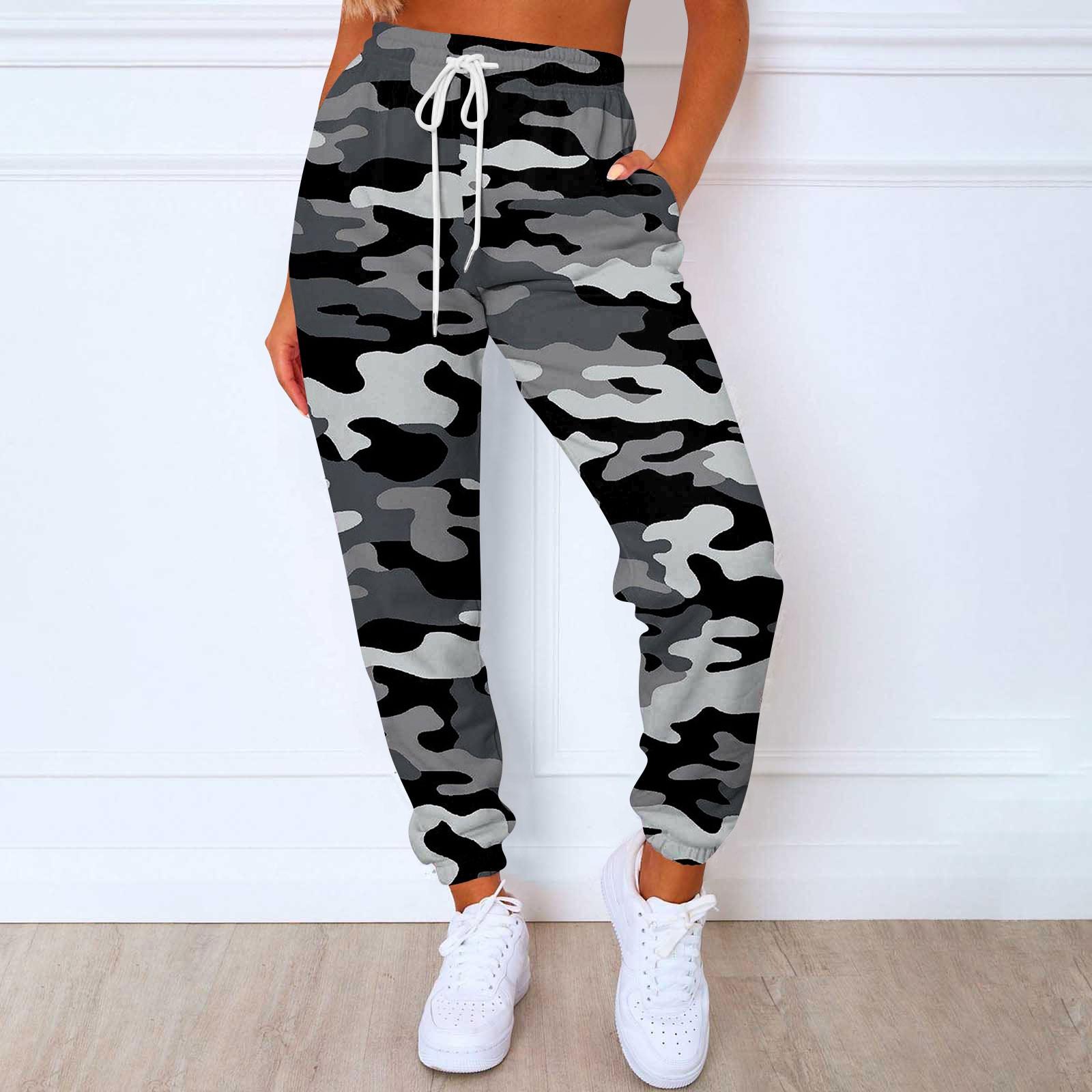 

Женские повседневные модные повседневные брюки с принтом, толстовка, брюки L чёрный